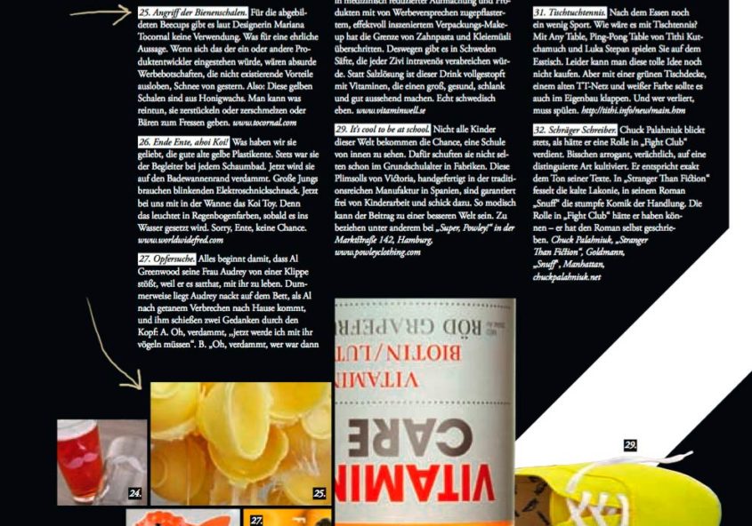 Feld magazine, Hamburg